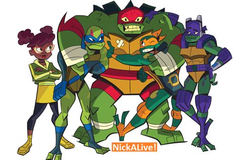 rise of the teenage mutant ninja turtles characters